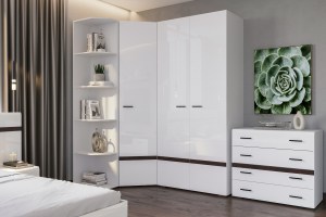 Модульная спальня Соло (SV-мебель)